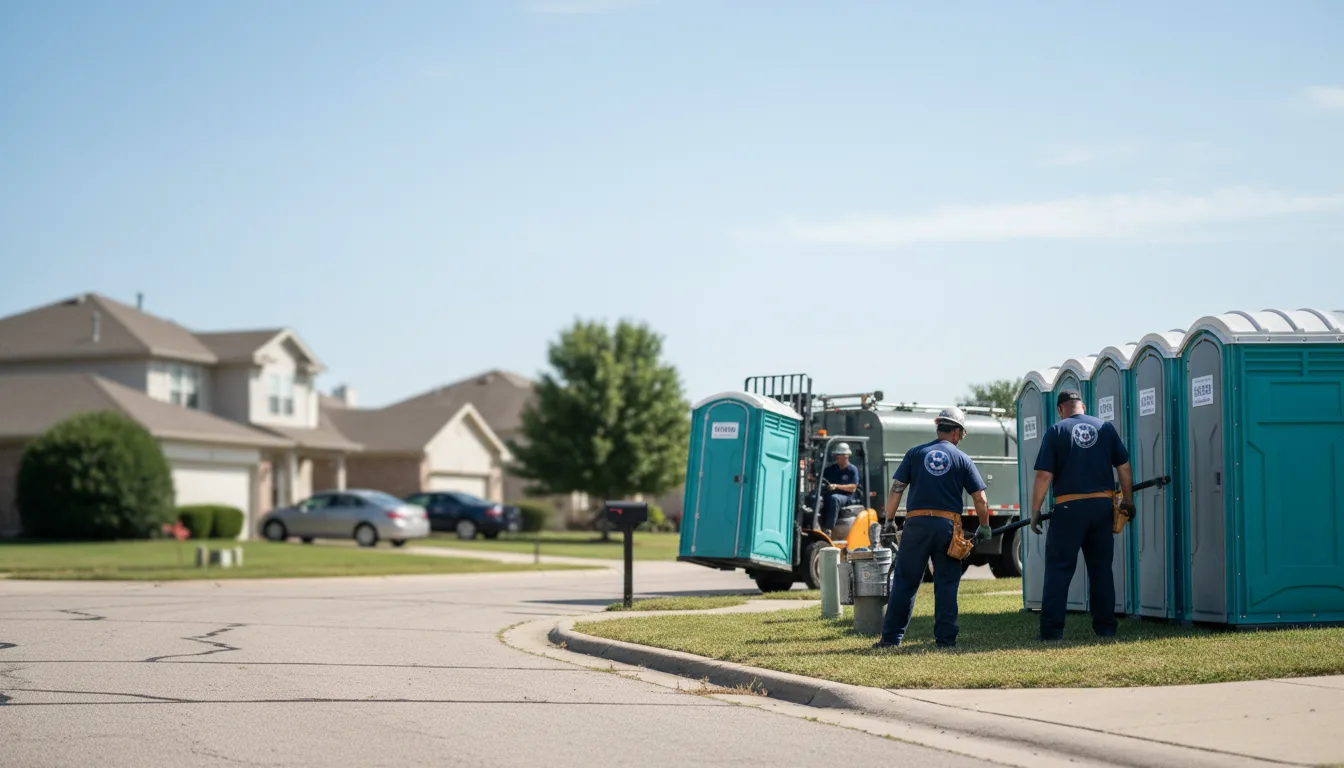 Porta Potty Rental in New Waverly, TX near me